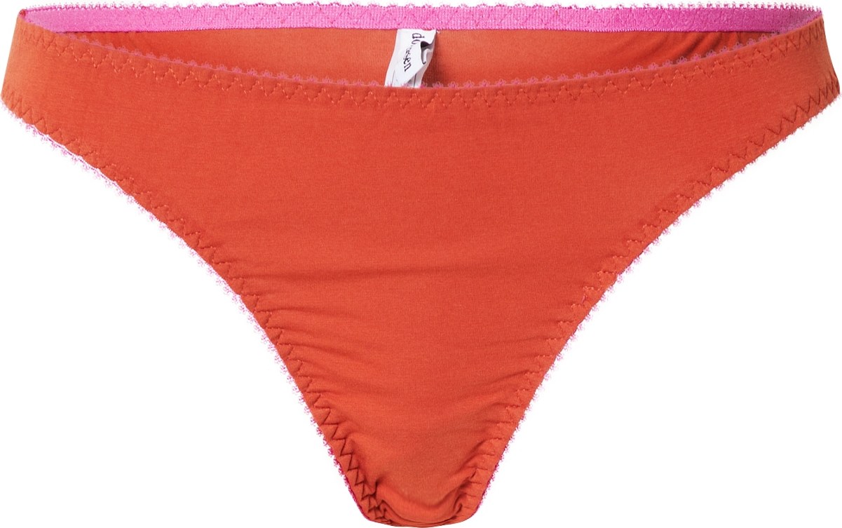 Dora Larsen Tanga 'VEGA' rezavě hnědá