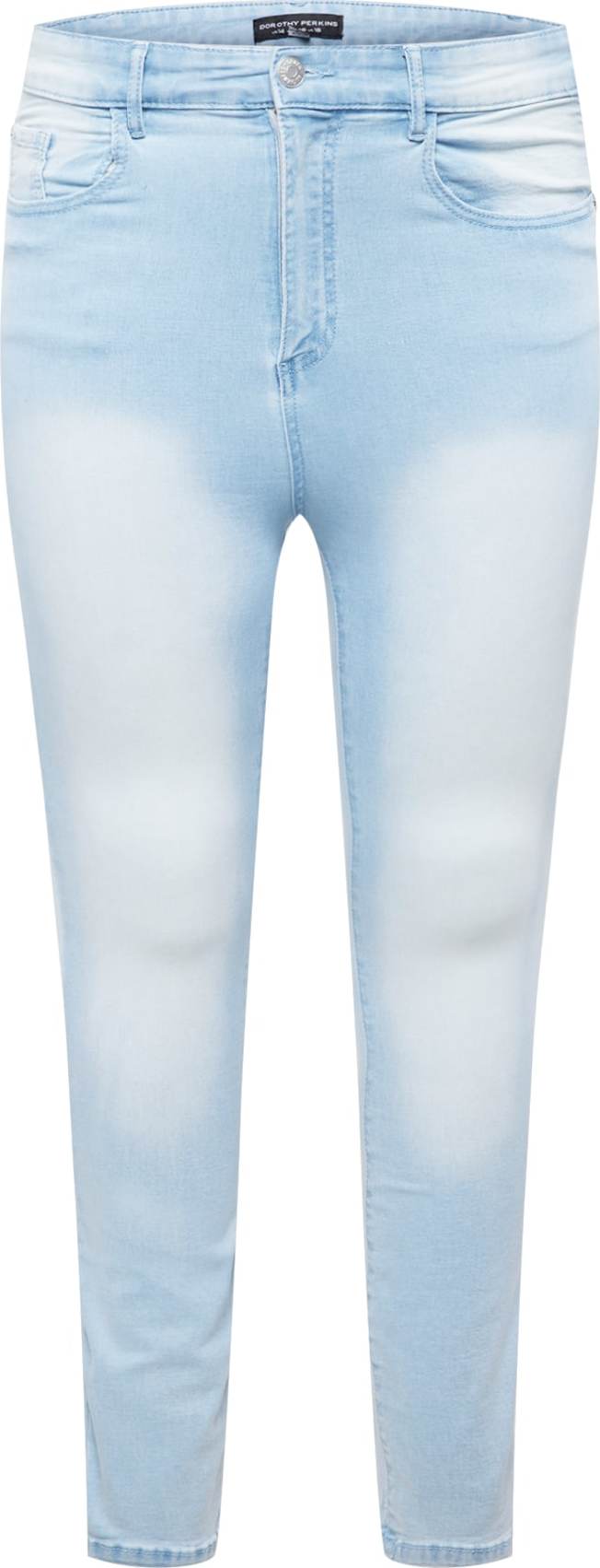 Dorothy Perkins Curve Džíny 'Alex' světlemodrá