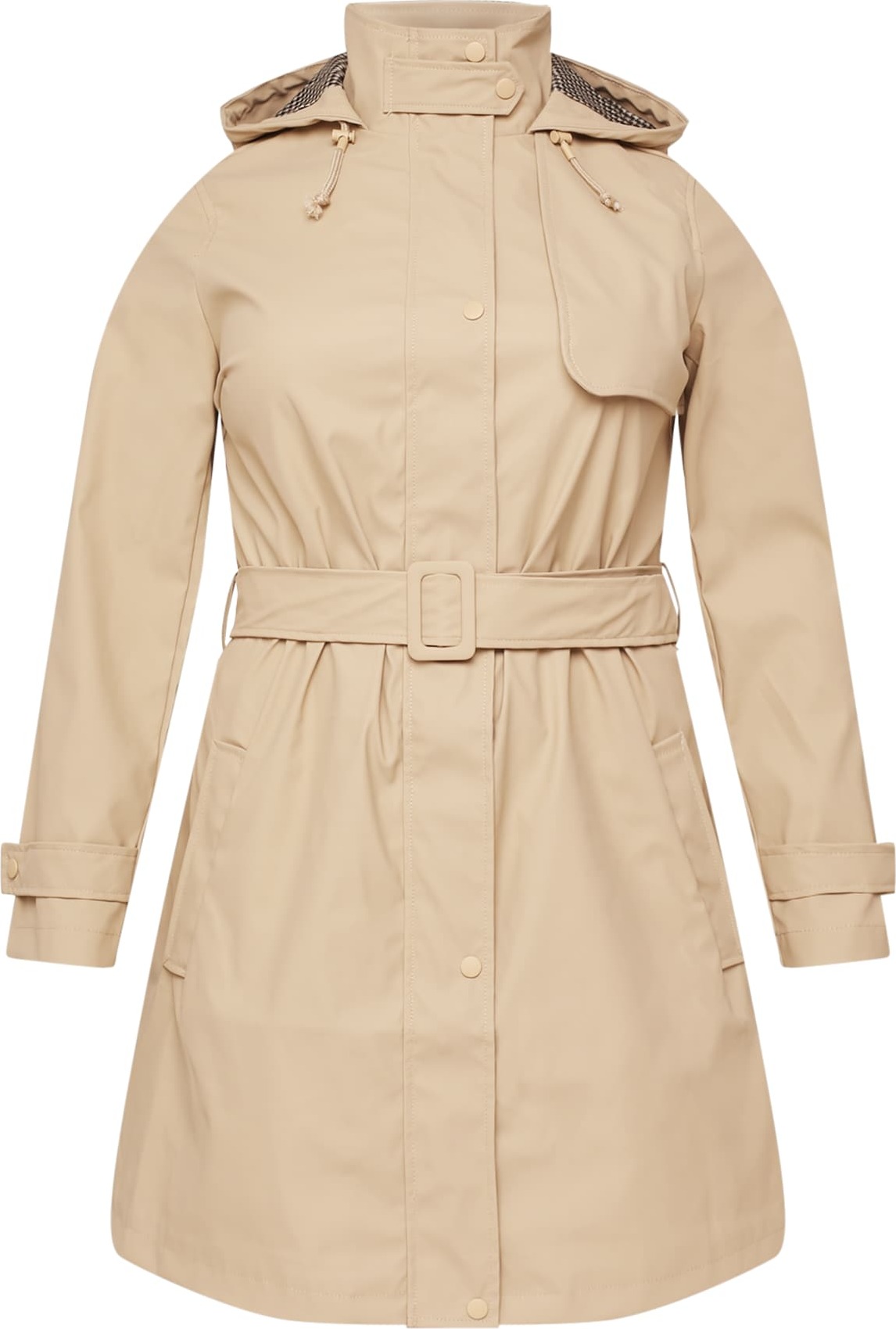 Dorothy Perkins Curve Přechodný kabát velbloudí