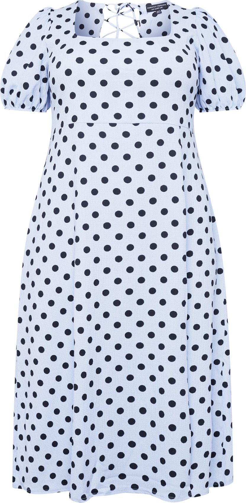 Dorothy Perkins Curve Šaty světlemodrá / černá