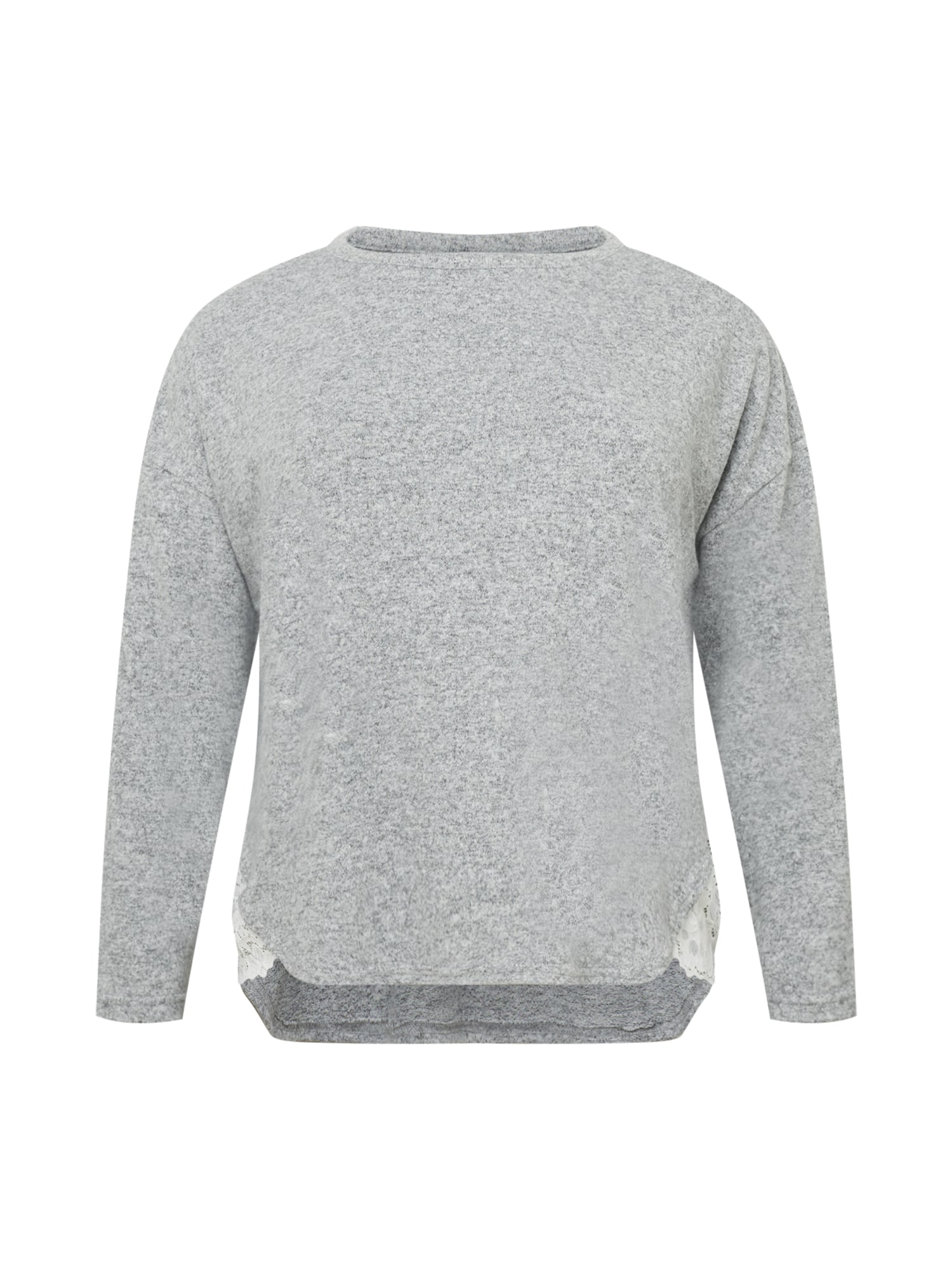 Dorothy Perkins Curve Svetr šedý melír / bílá