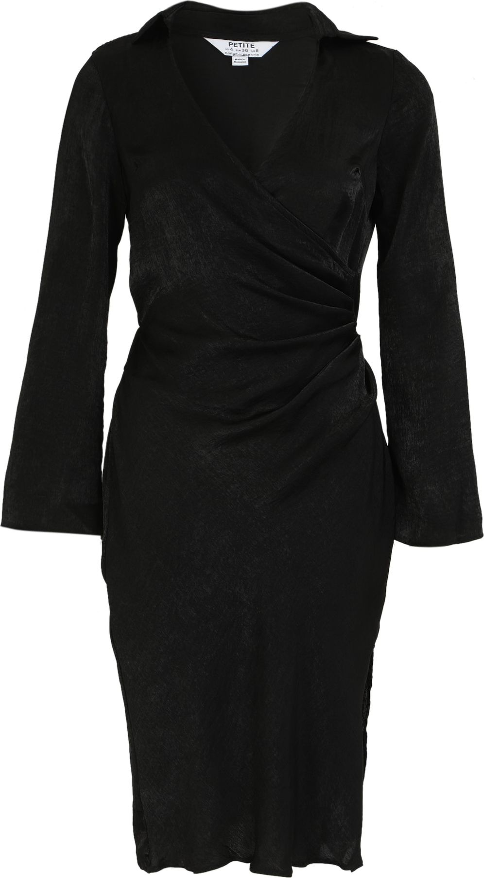 Dorothy Perkins Petite Košilové šaty černá