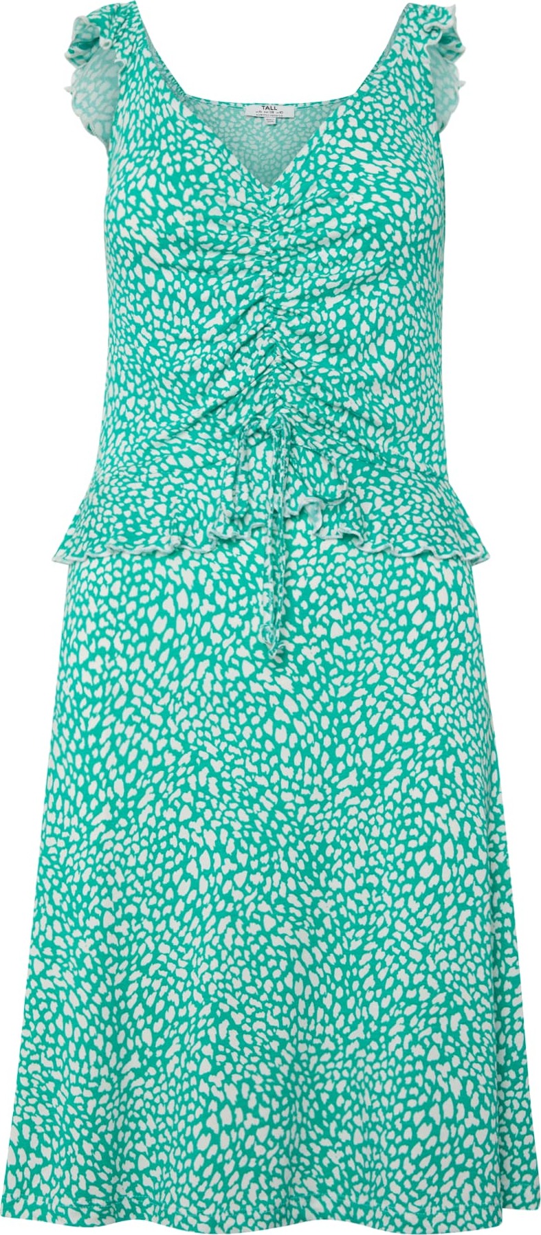 Dorothy Perkins Petite Letní šaty zelená / bílá