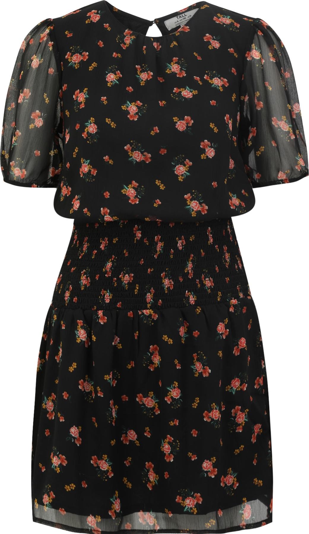 Dorothy Perkins Tall Letní šaty mix barev / černá