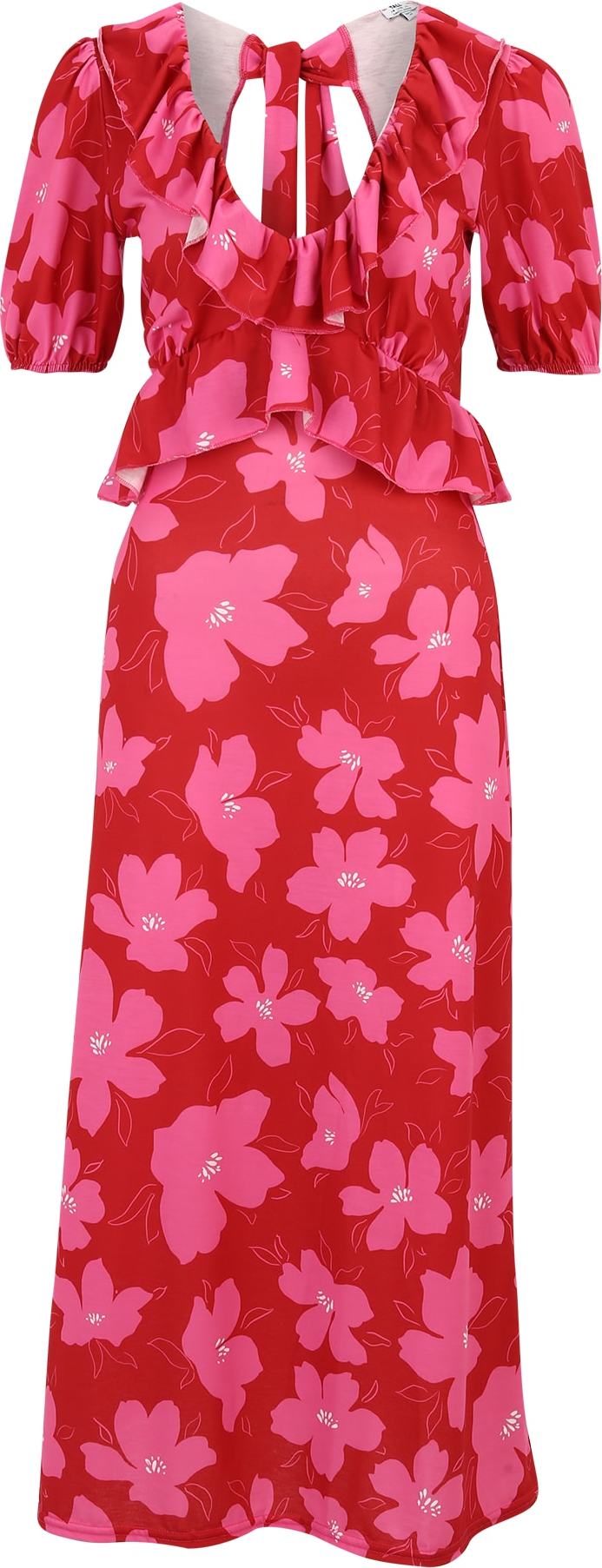 Dorothy Perkins Tall Šaty růžová / červená / bílá
