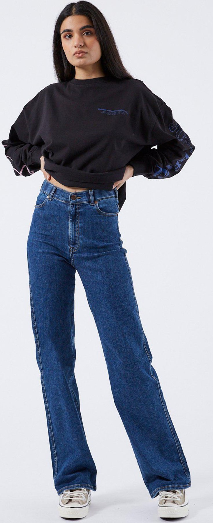 Dr. Denim Džíny 'Moxy' modrá džínovina