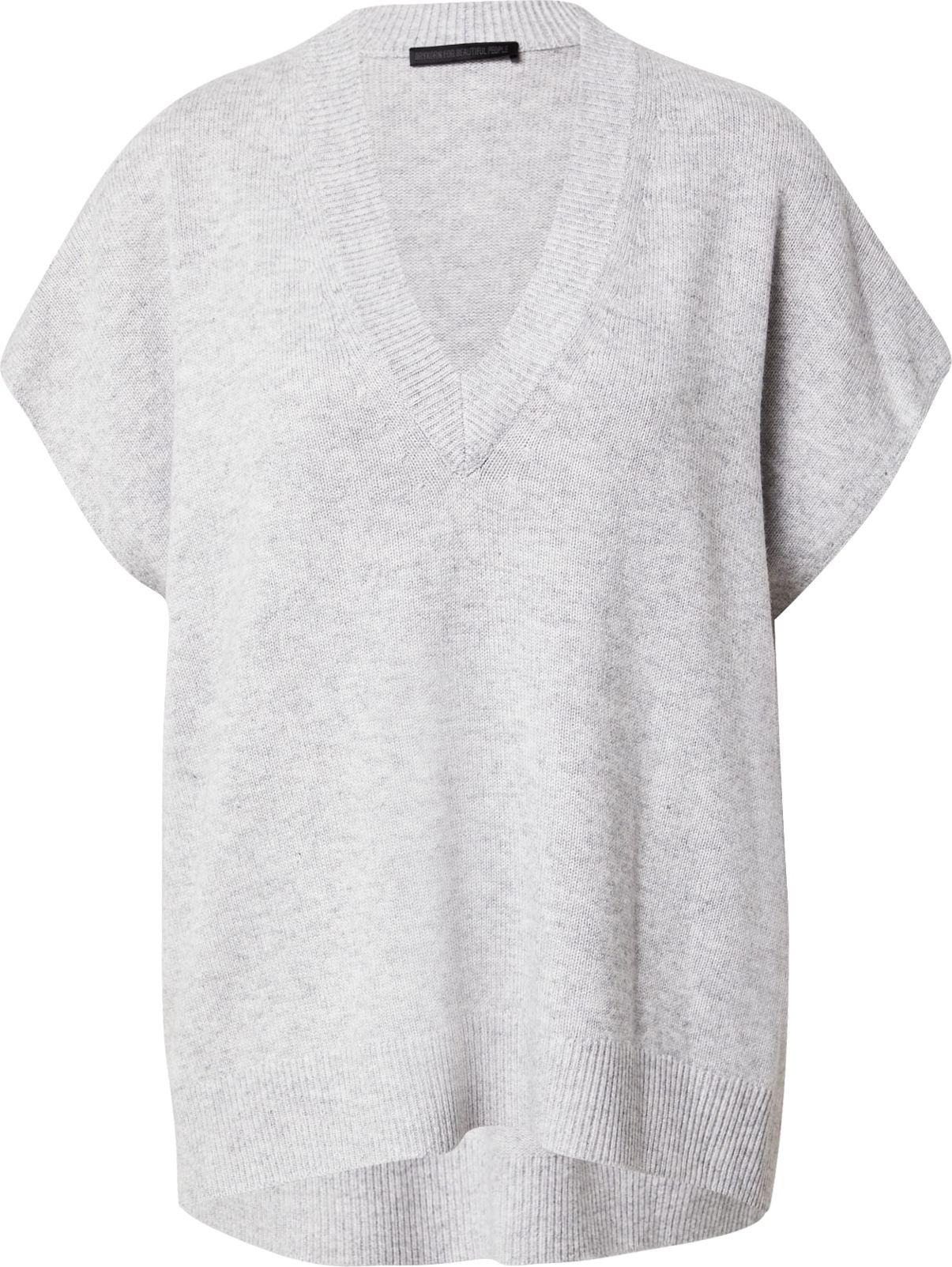 DRYKORN Svetr šedý melír