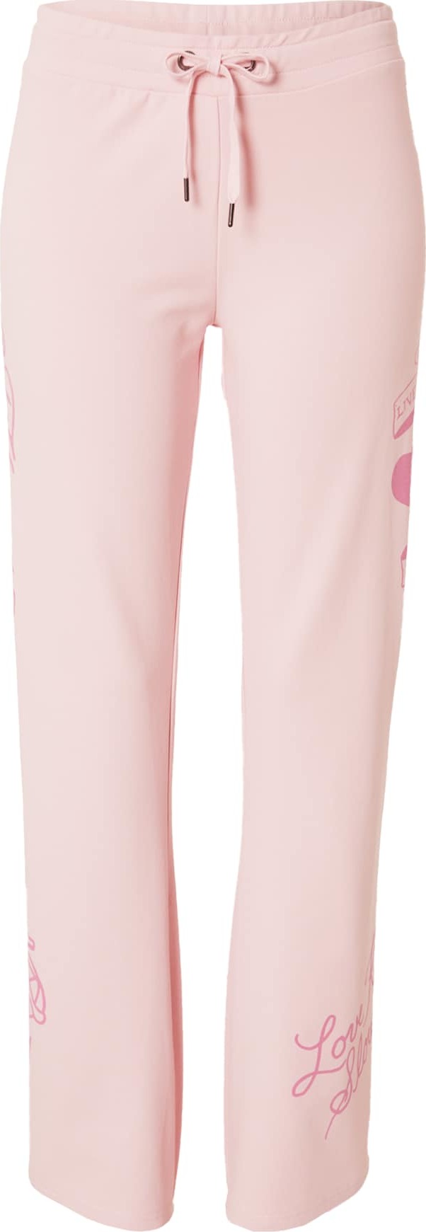 Ed Hardy Kalhoty růžová / světle růžová