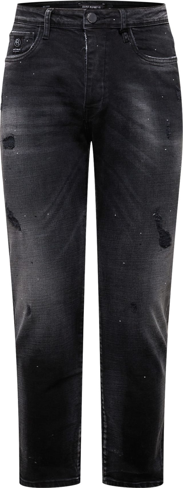 Elias Rumelis Džíny 'ZAVEN' černá džínovina