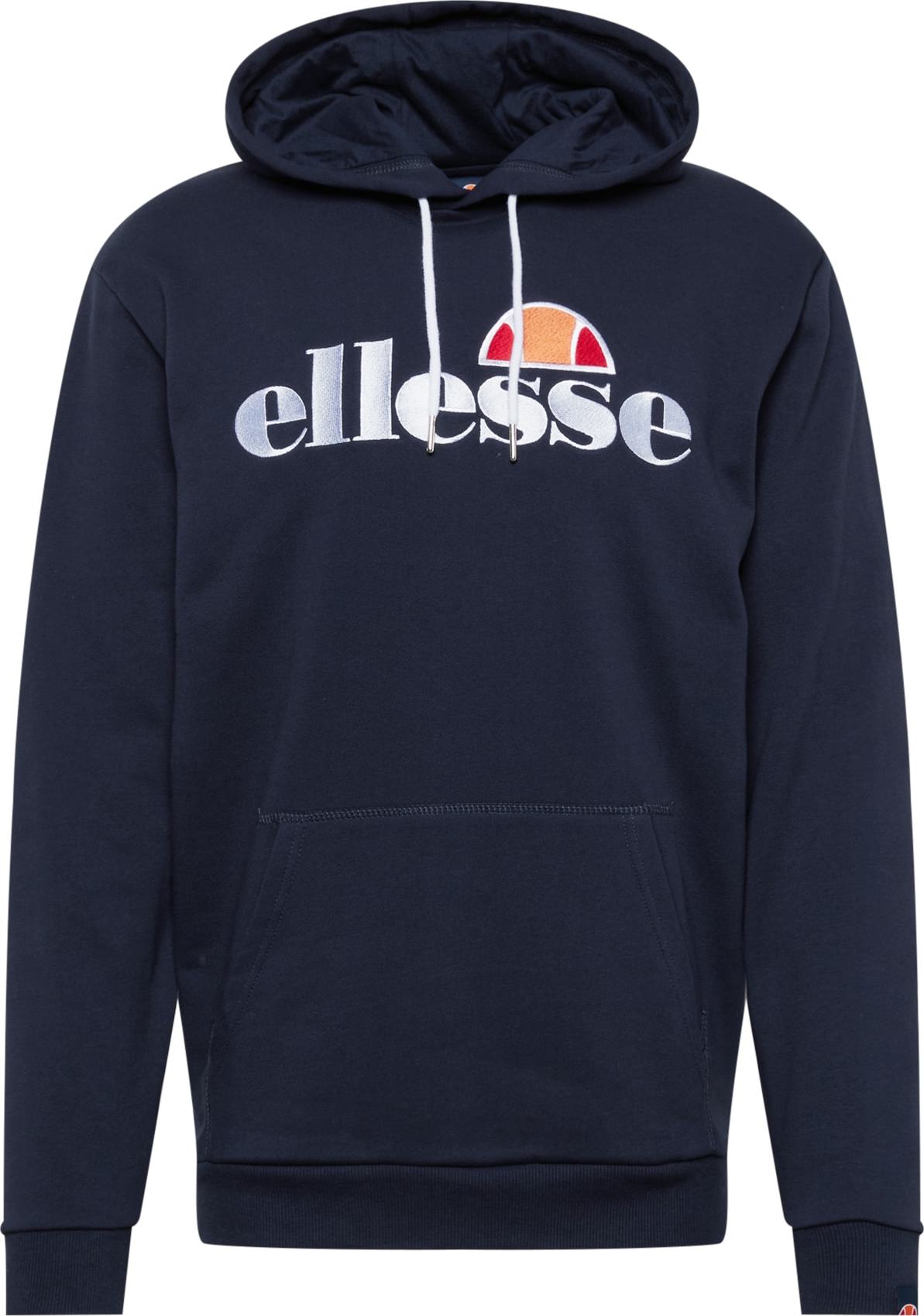 ELLESSE Mikina 'Ferrer' námořnická modř / oranžová / červená / bílá