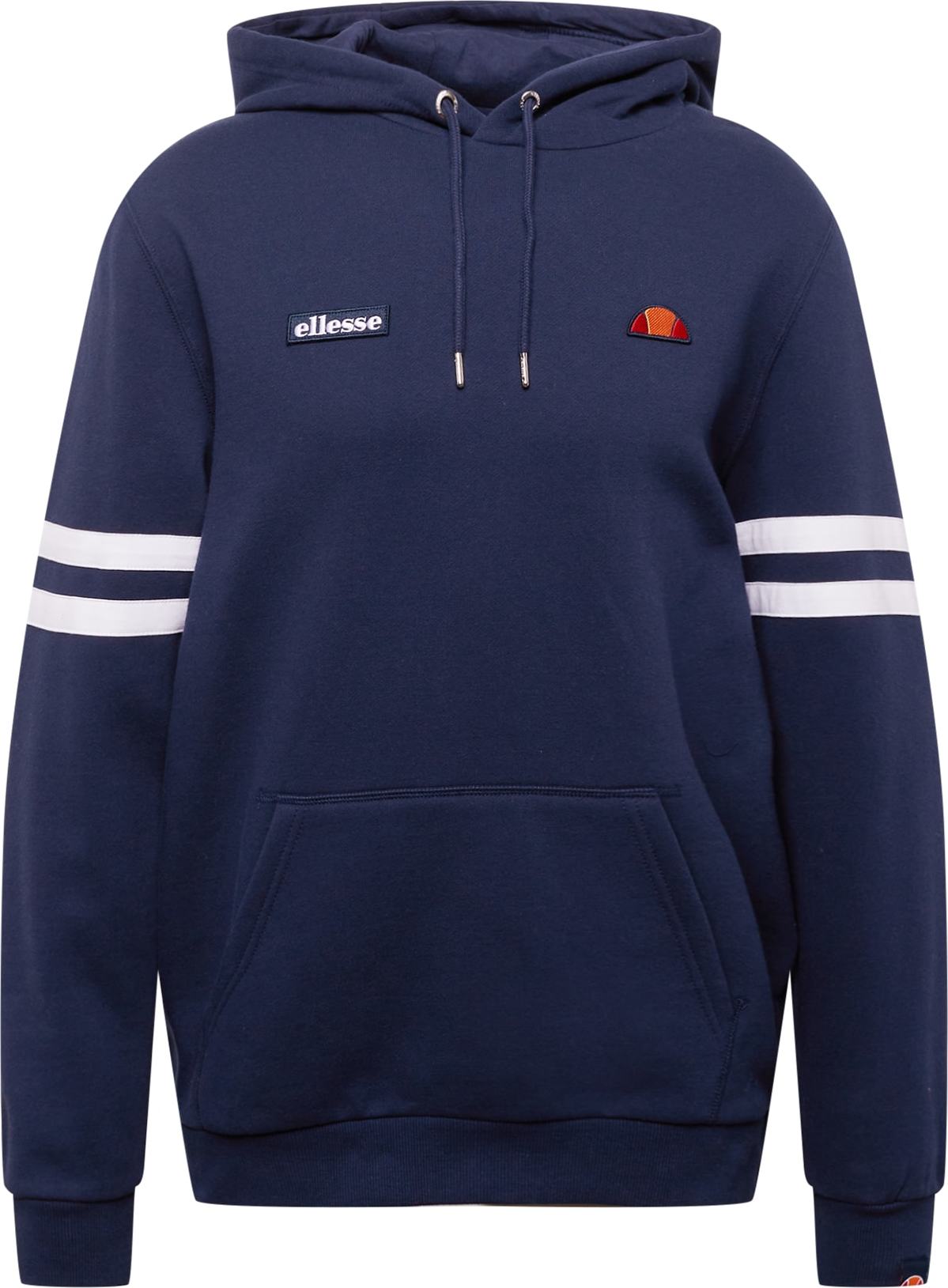 ELLESSE Mikina 'Municipio' námořnická modř / oranžová / červená / bílá