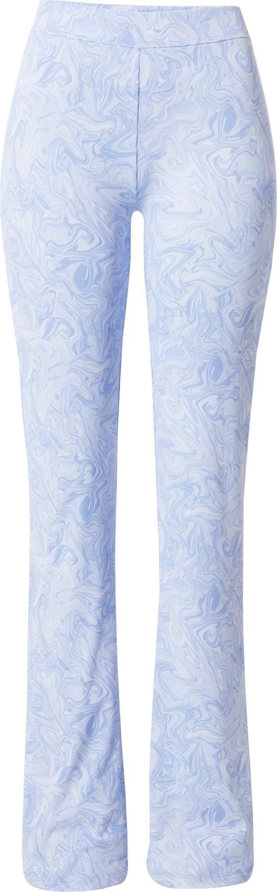Envii Kalhoty 'MARGAUX' světlemodrá / bílá