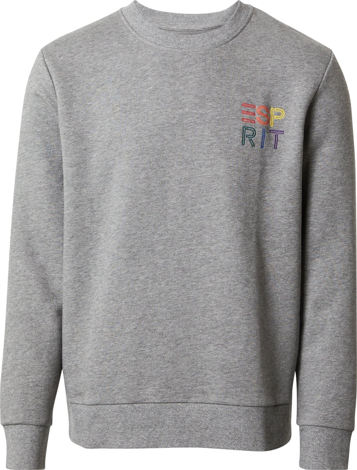 ESPRIT Mikina modrá / žlutá / šedá / červená