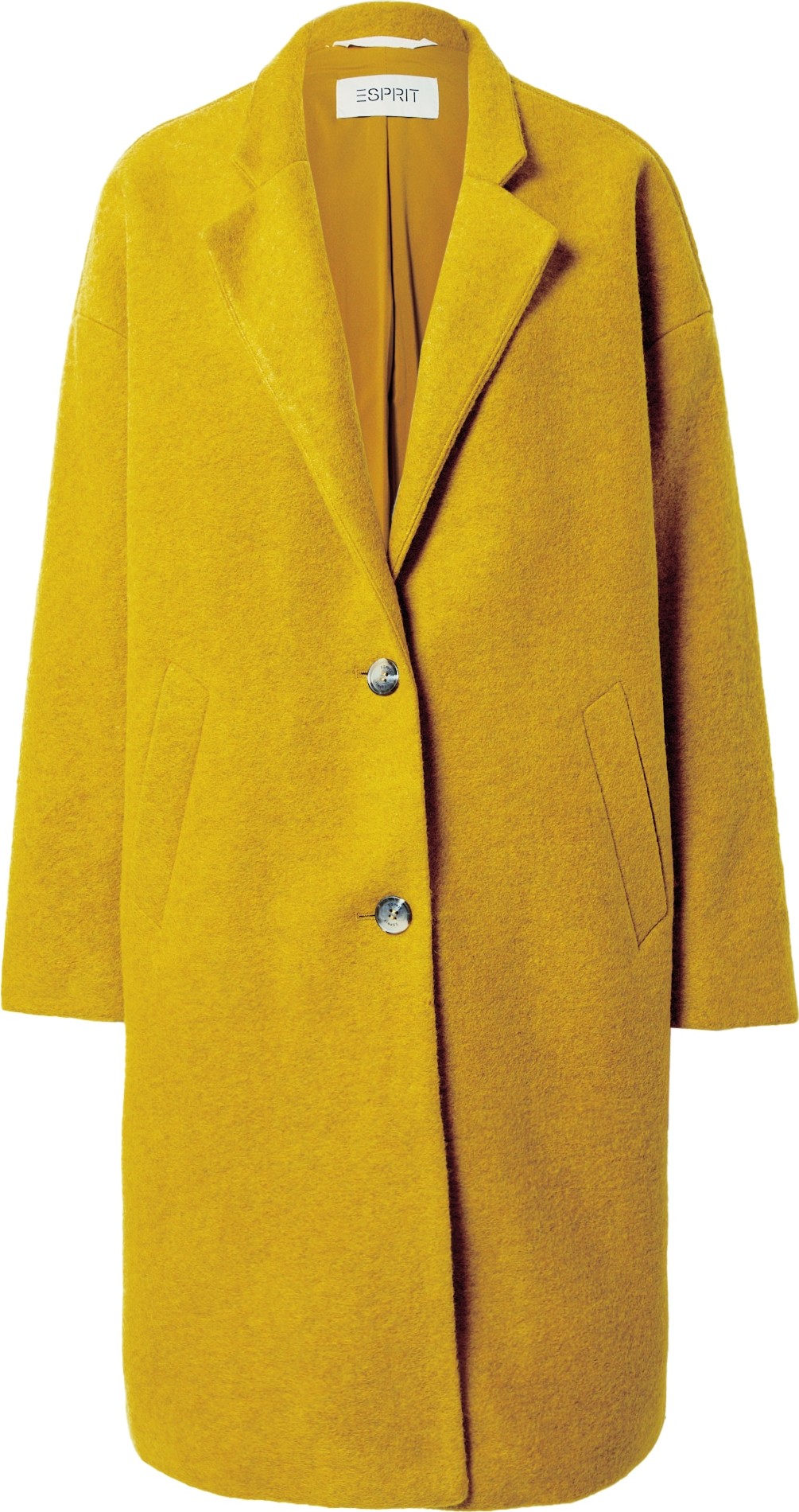 ESPRIT Přechodný kabát šafrán