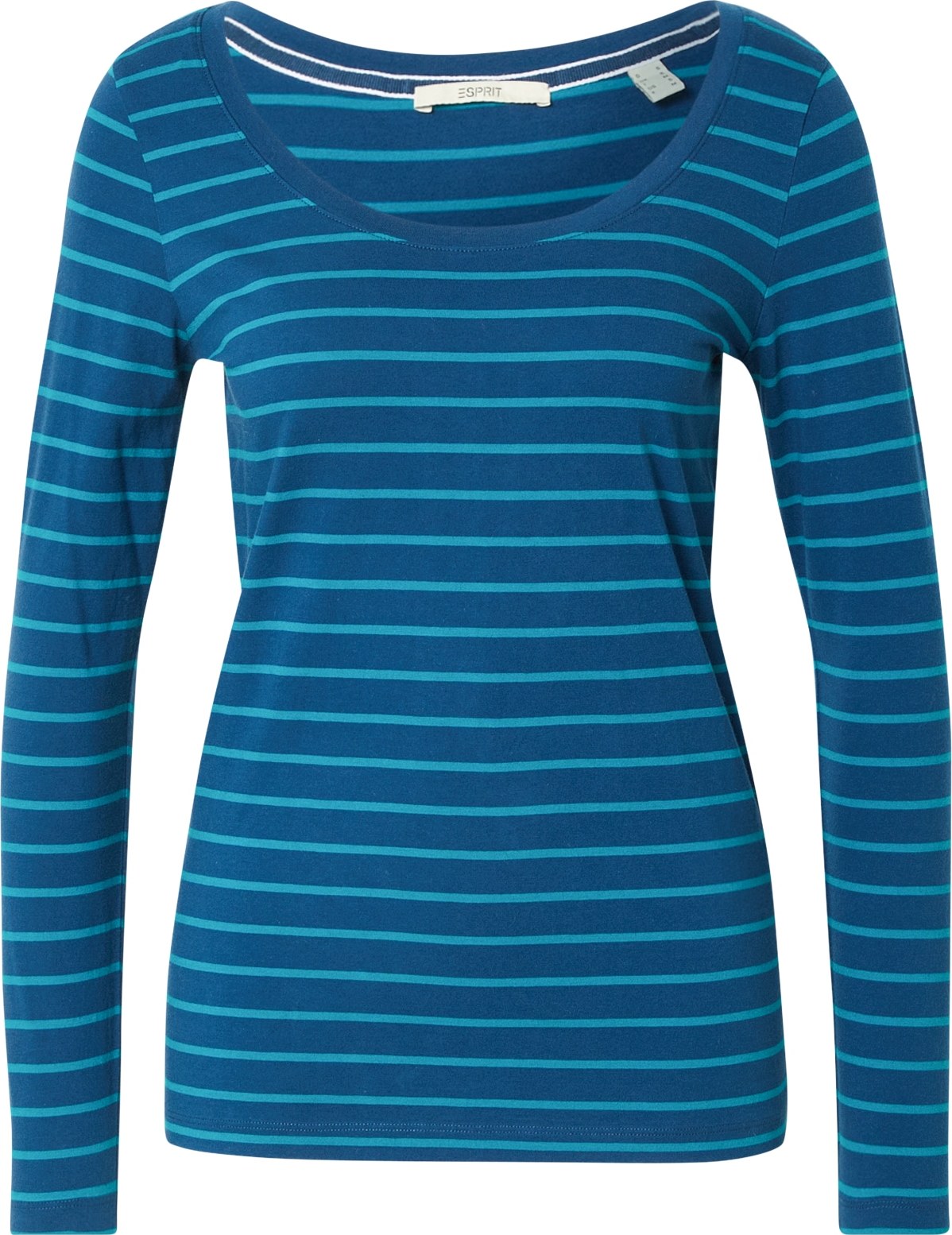 ESPRIT Tričko tyrkysová / nebeská modř