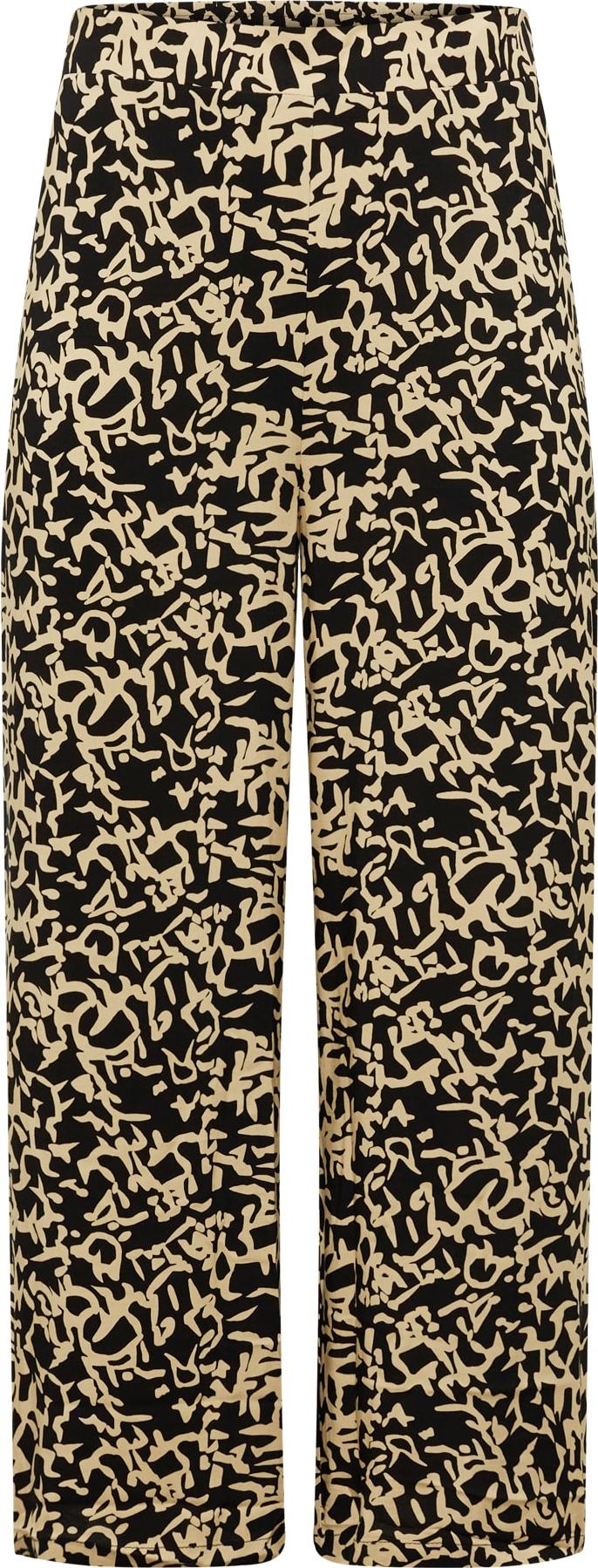 EVOKED Kalhoty 'VIPAYA' písková / černá