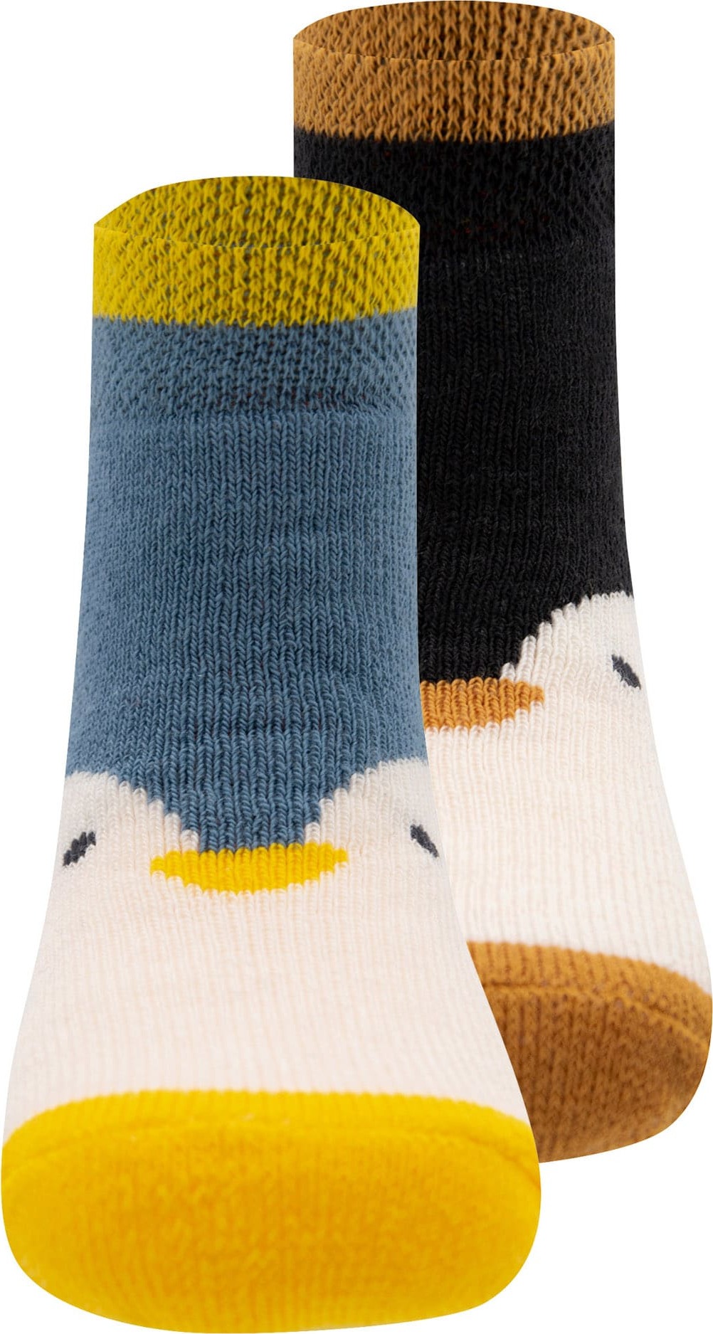 EWERS Ponožky krémová / modrá / žlutá / černá