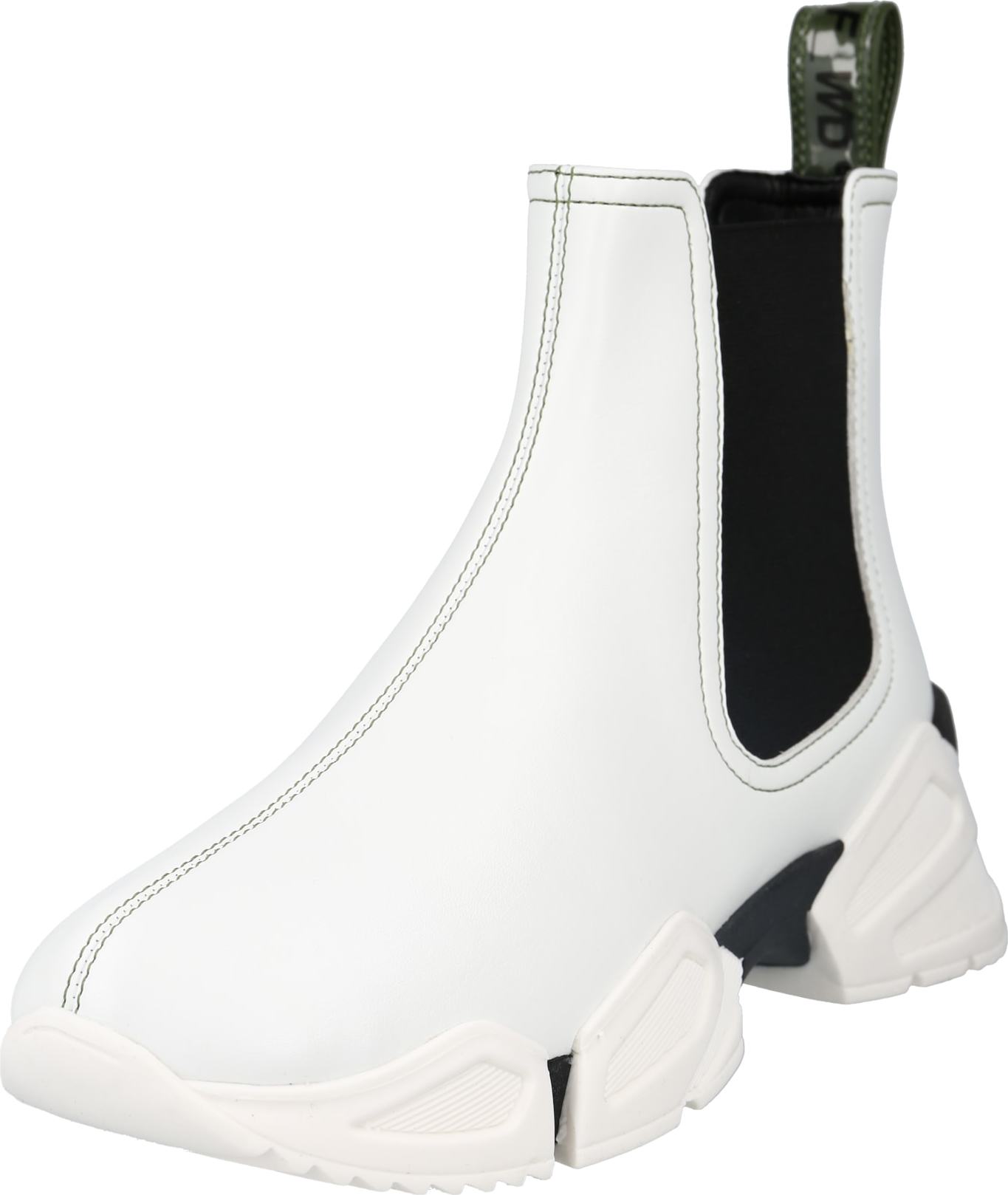 F_WD Chelsea boty 'MASDAR' černá / bílá