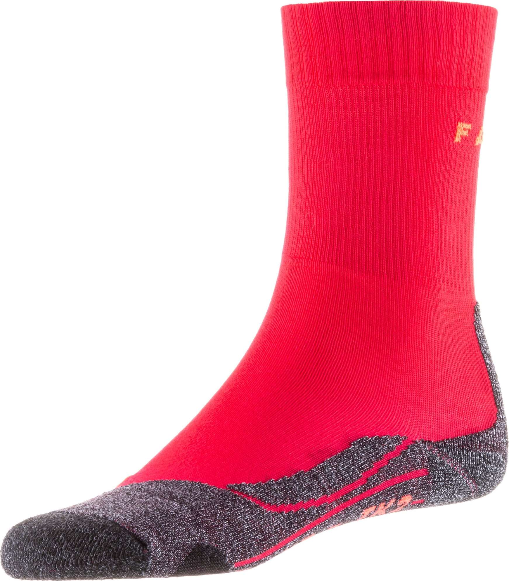 FALKE Sportovní ponožky 'Cool' šedý melír / magenta / černá