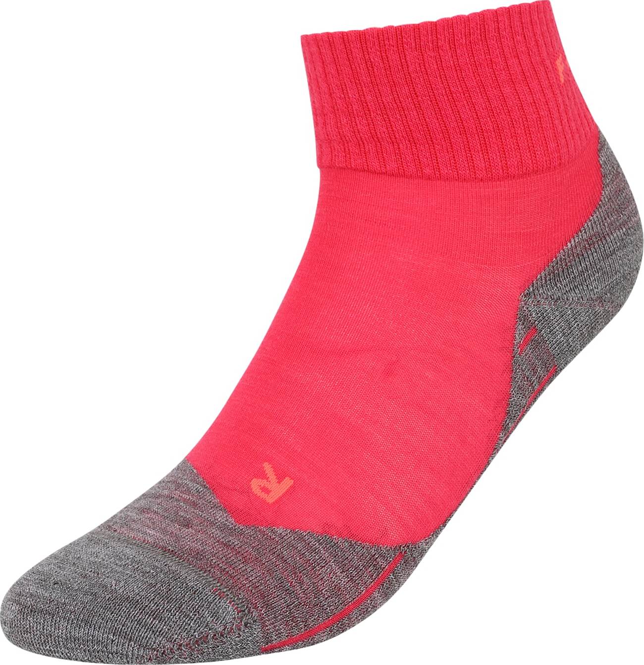 FALKE Sportovní ponožky šedý melír / pink / červená