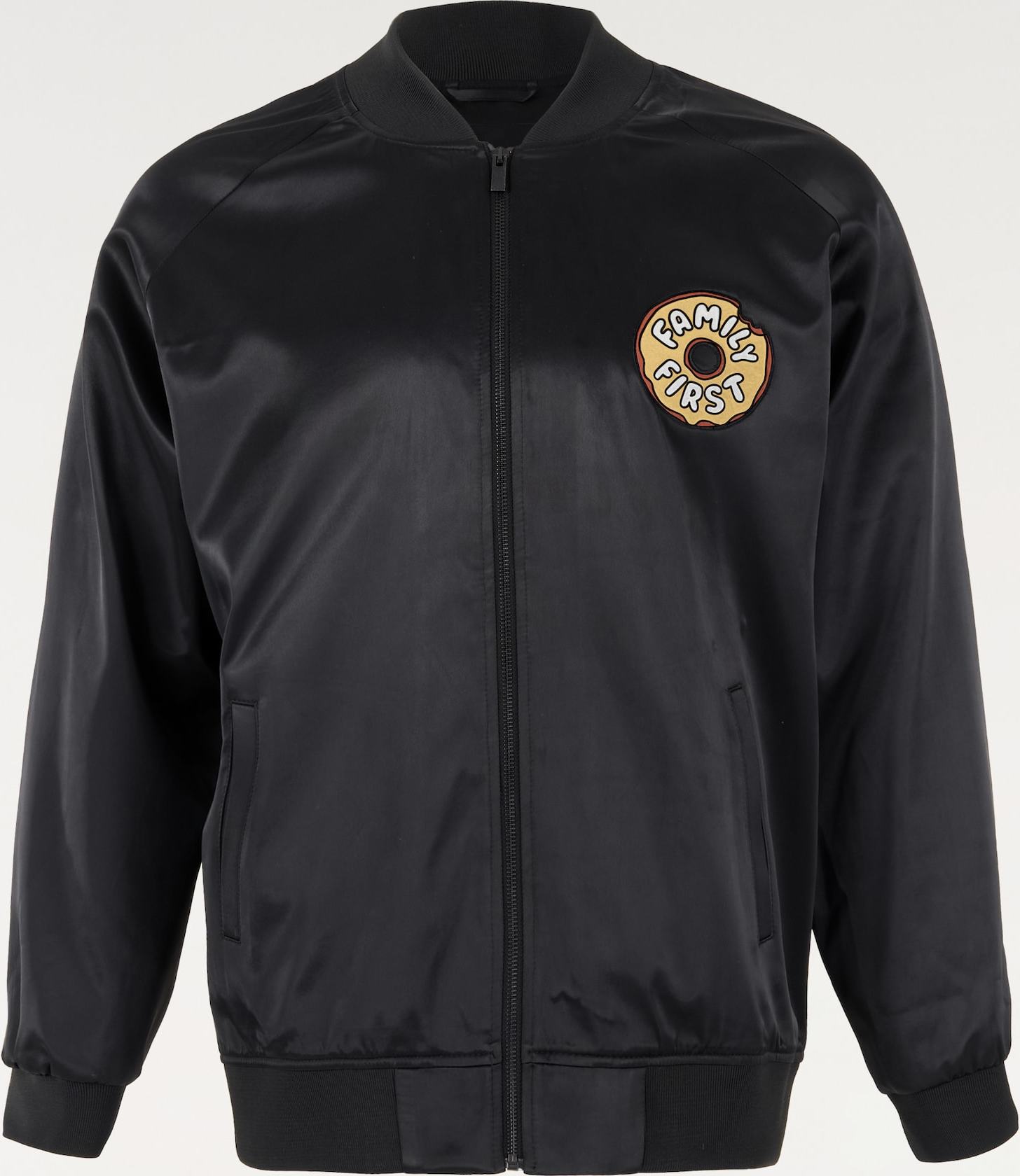 FAMILY 1ST FAMILY 4EVER Přechodná bunda 'Game Time' černá