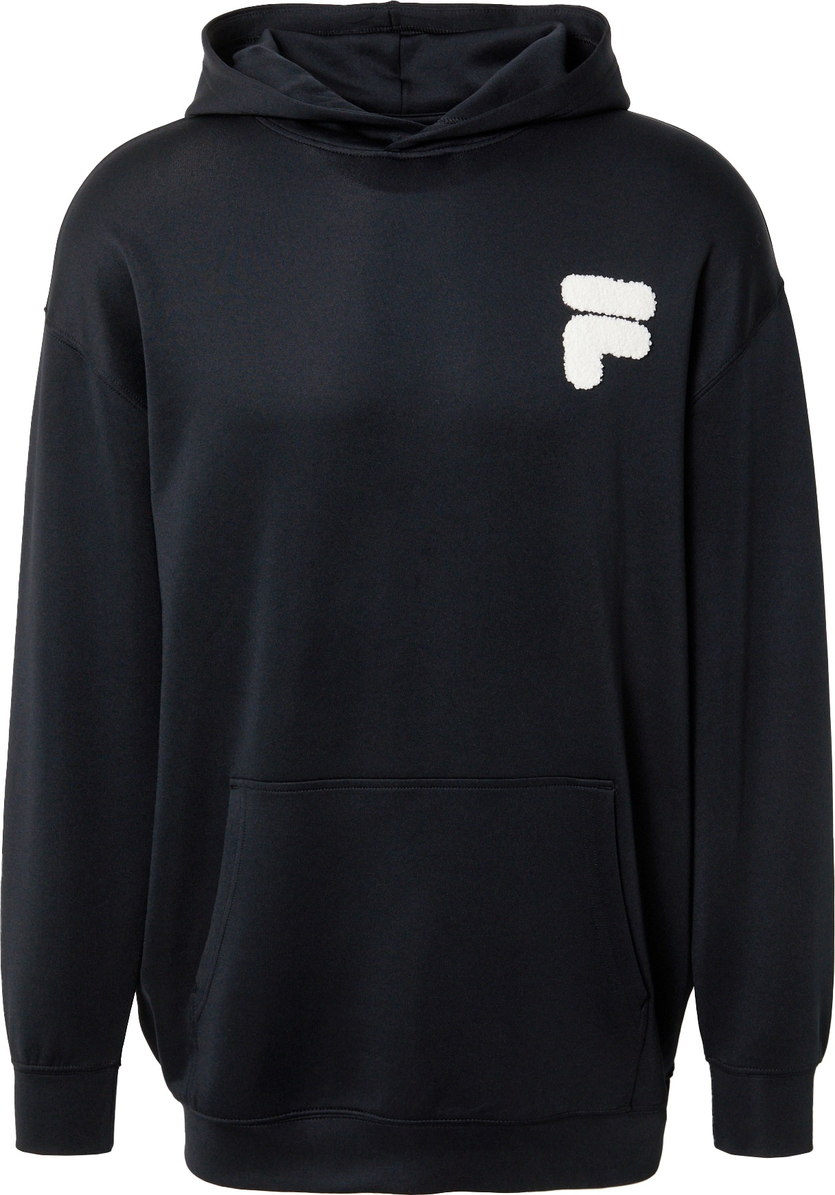 FILA Mikina 'CATANZARO' černá / bílá