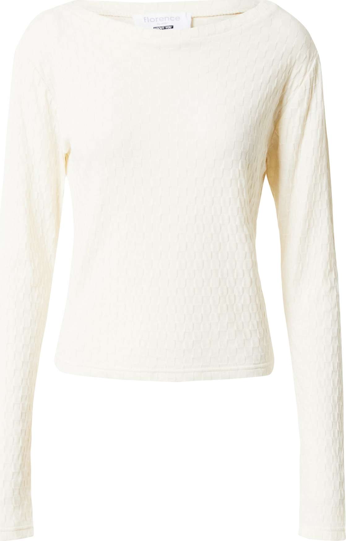 florence by mills exclusive for ABOUT YOU Tričko 'Oleander' offwhite