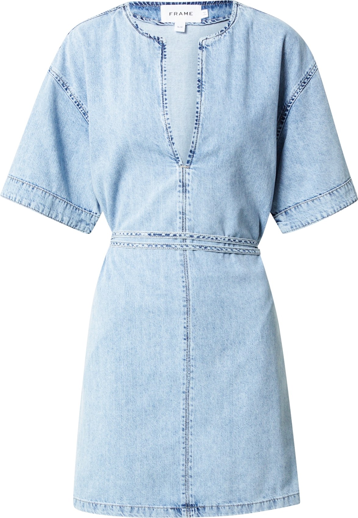 FRAME Šaty modrá džínovina