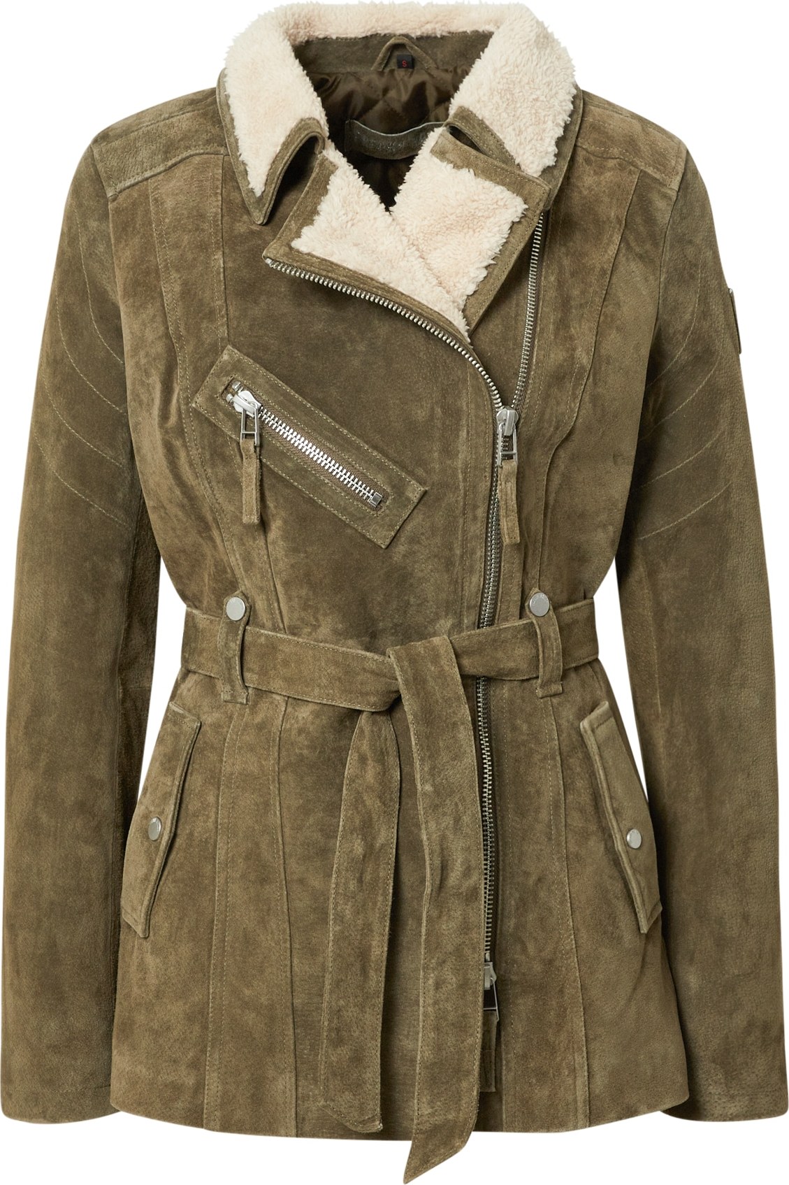 FREAKY NATION Přechodná bunda 'Modern Times' krémová / olivová