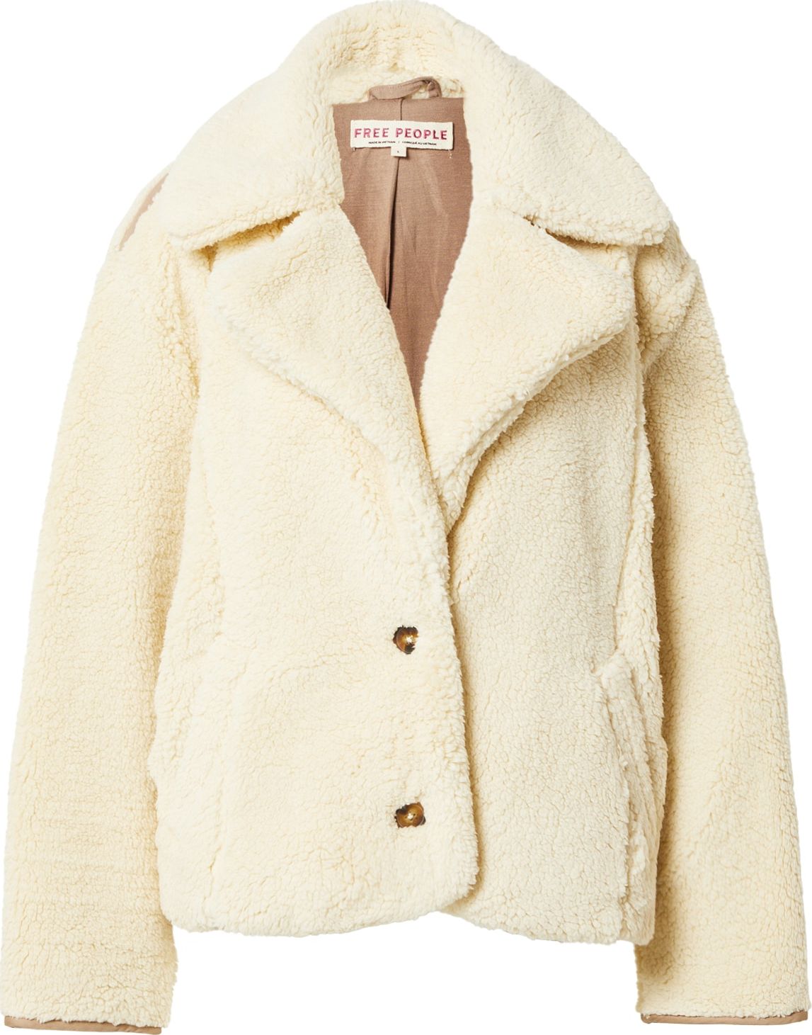 Free People Přechodná bunda 'JOPLIN' slonová kost