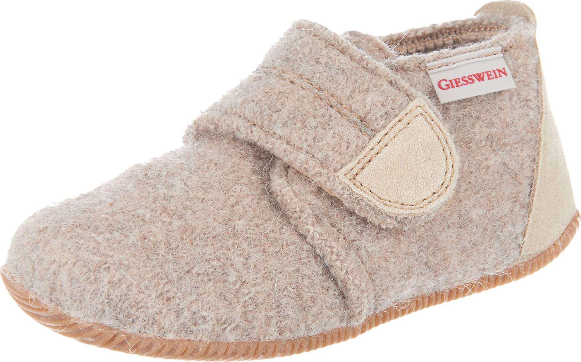 GIESSWEIN Pantofle 'Oberstaufen' béžová