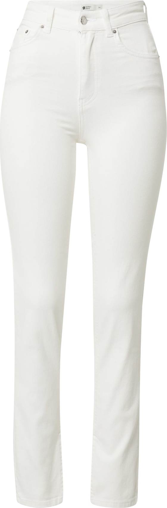 Gina Tricot Džíny bílá džínovina