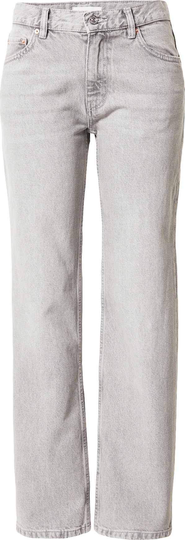 Gina Tricot Džíny šedá