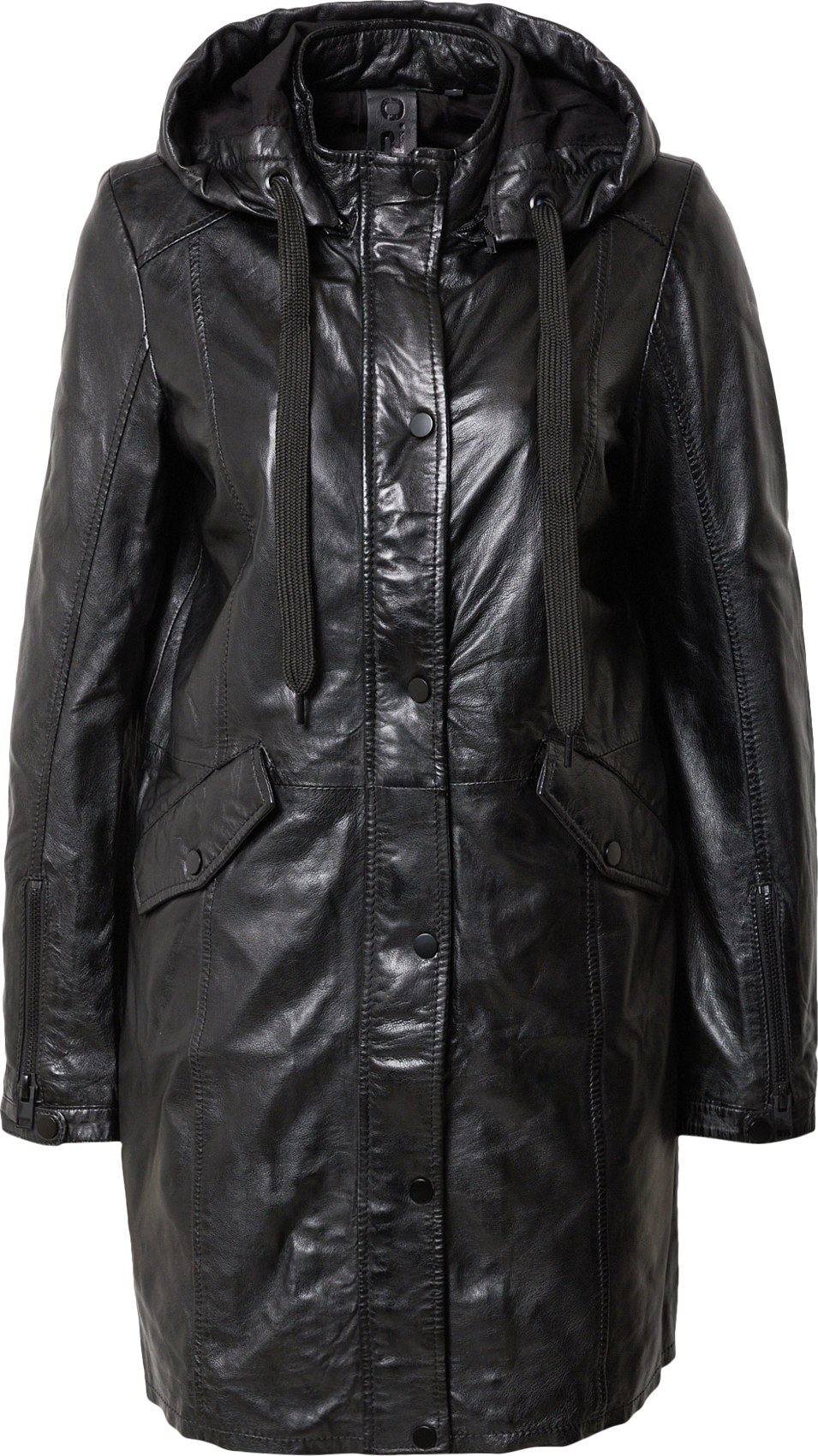 Gipsy Přechodný kabát 'Varya' černá