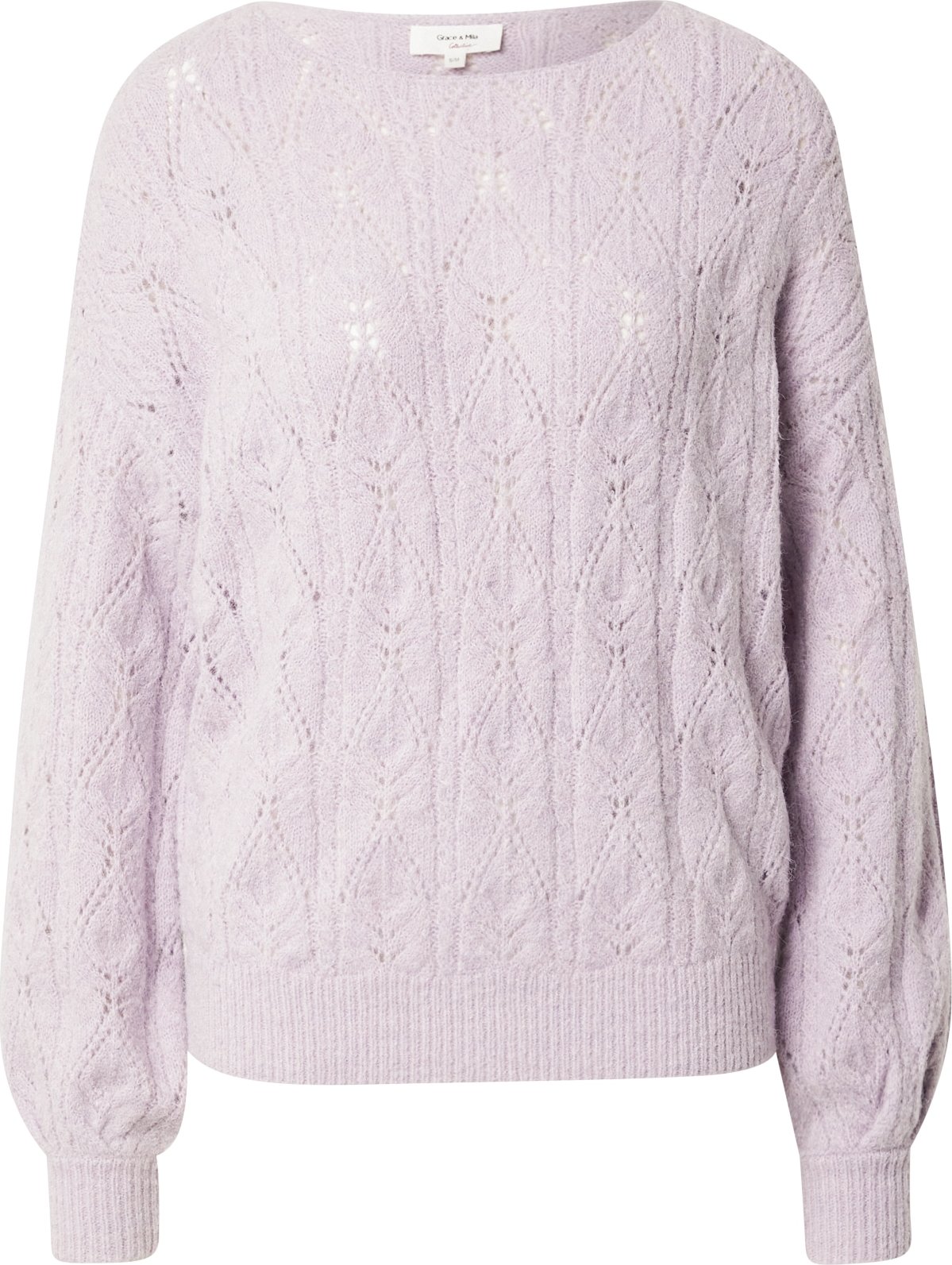 Grace & Mila Svetr 'EGALITE' pastelová fialová
