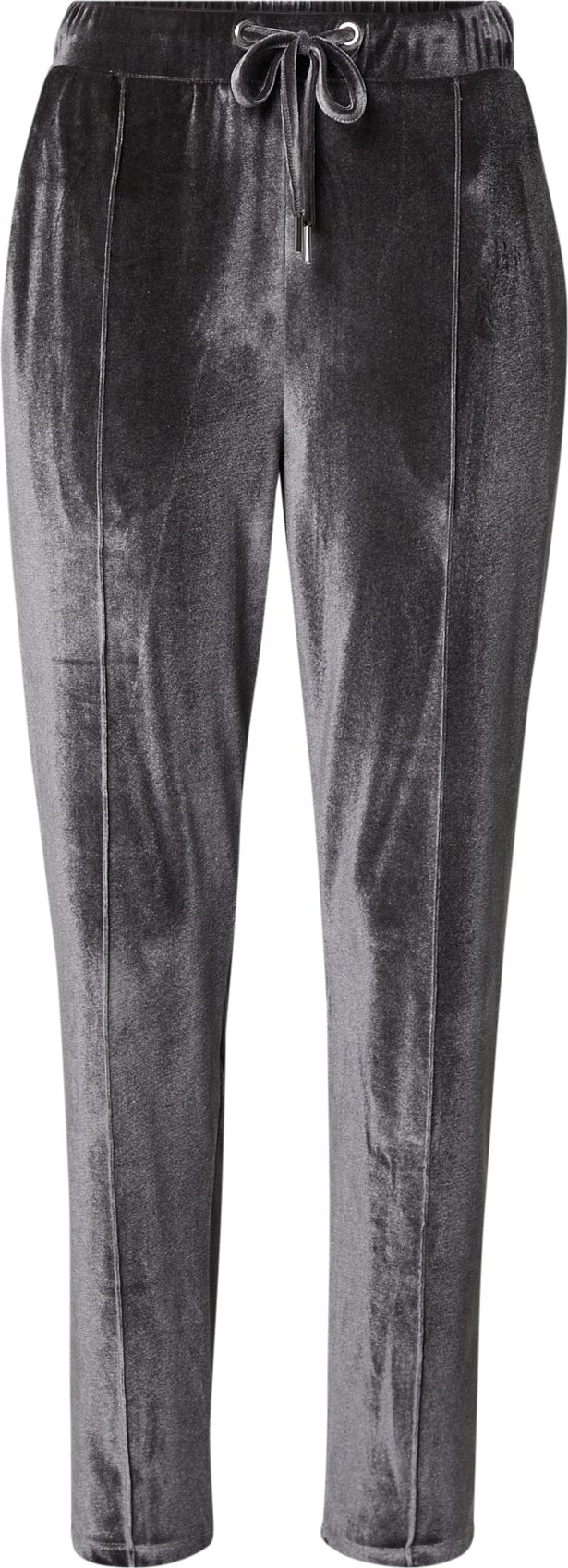 Guido Maria Kretschmer Collection Kalhoty s puky 'Rosina' šedá