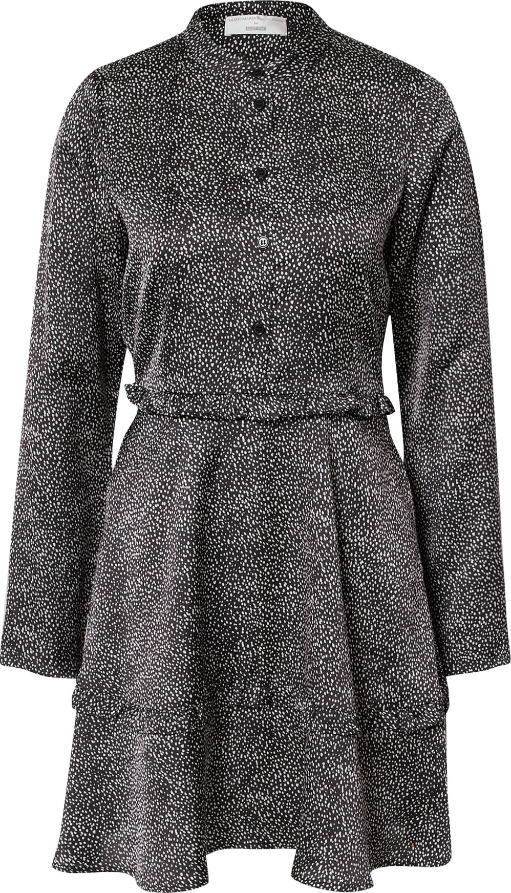 Guido Maria Kretschmer Collection Košilové šaty 'Janet' černá / bílá