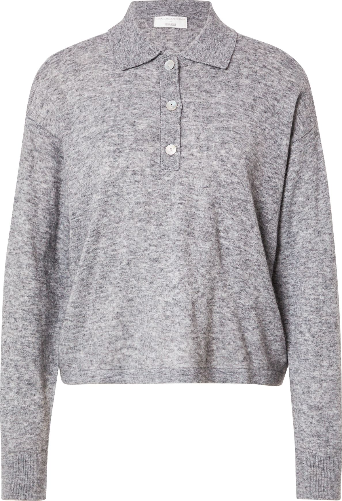 Guido Maria Kretschmer Collection Svetr 'Patrizia' šedý melír