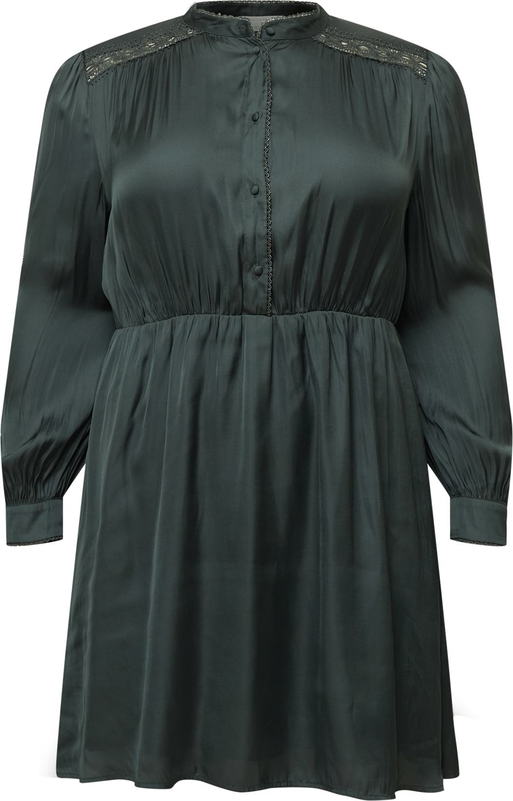 Guido Maria Kretschmer Curvy Collection Košilové šaty 'Nathalie' smaragdová