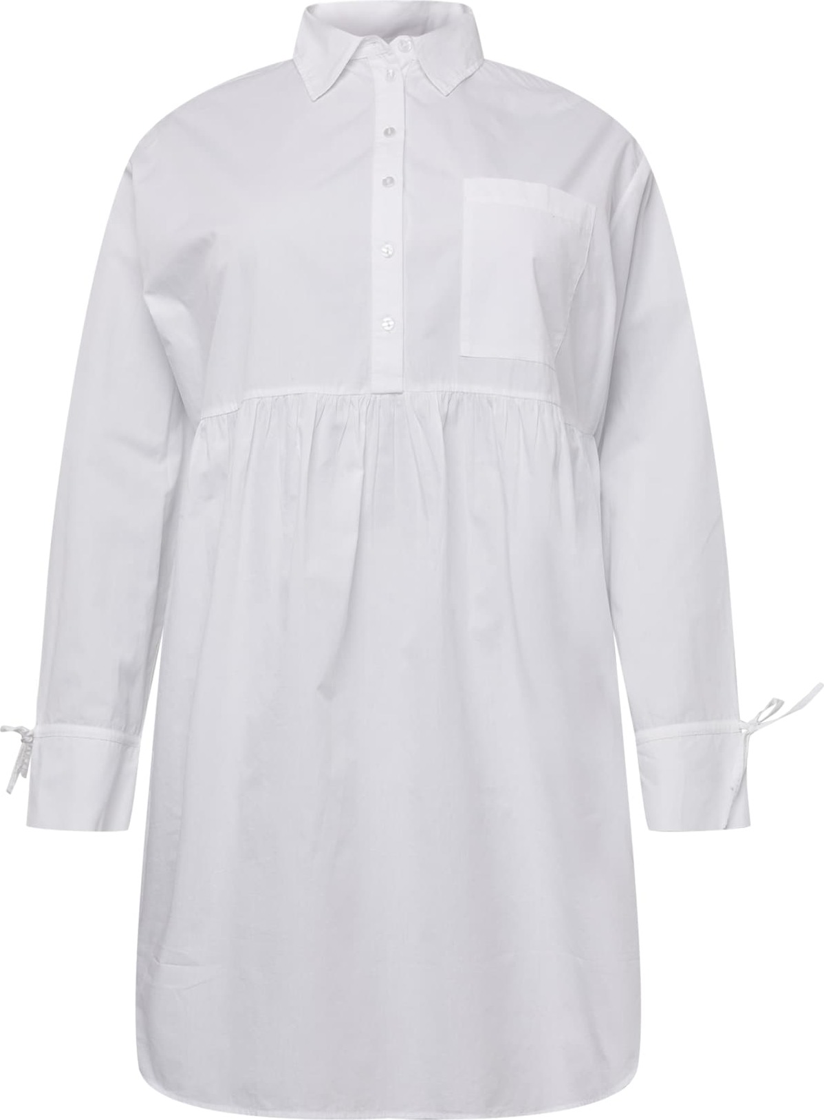 Guido Maria Kretschmer Curvy Collection Šaty 'Corin' bílá