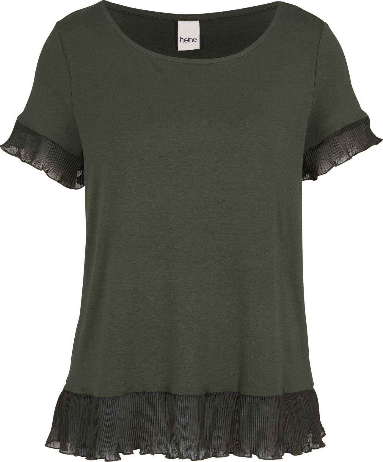 heine Tričko olivová