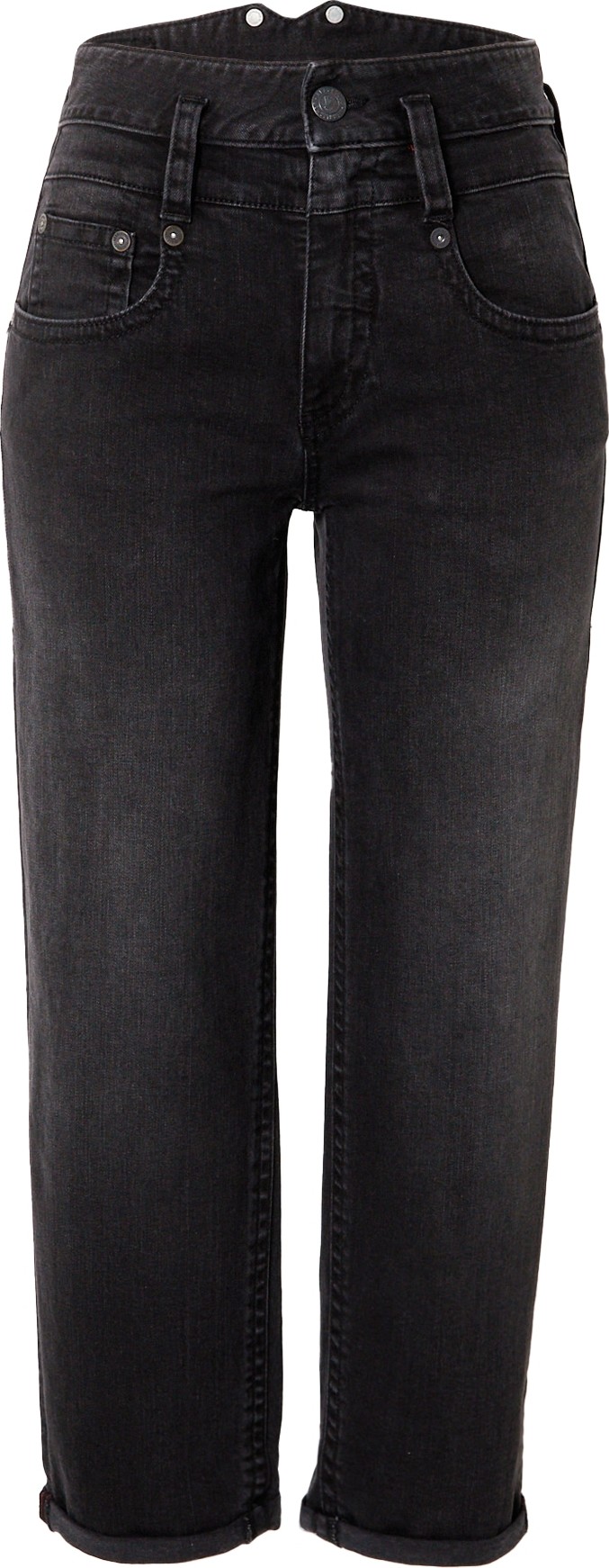 Herrlicher Džíny černá džínovina