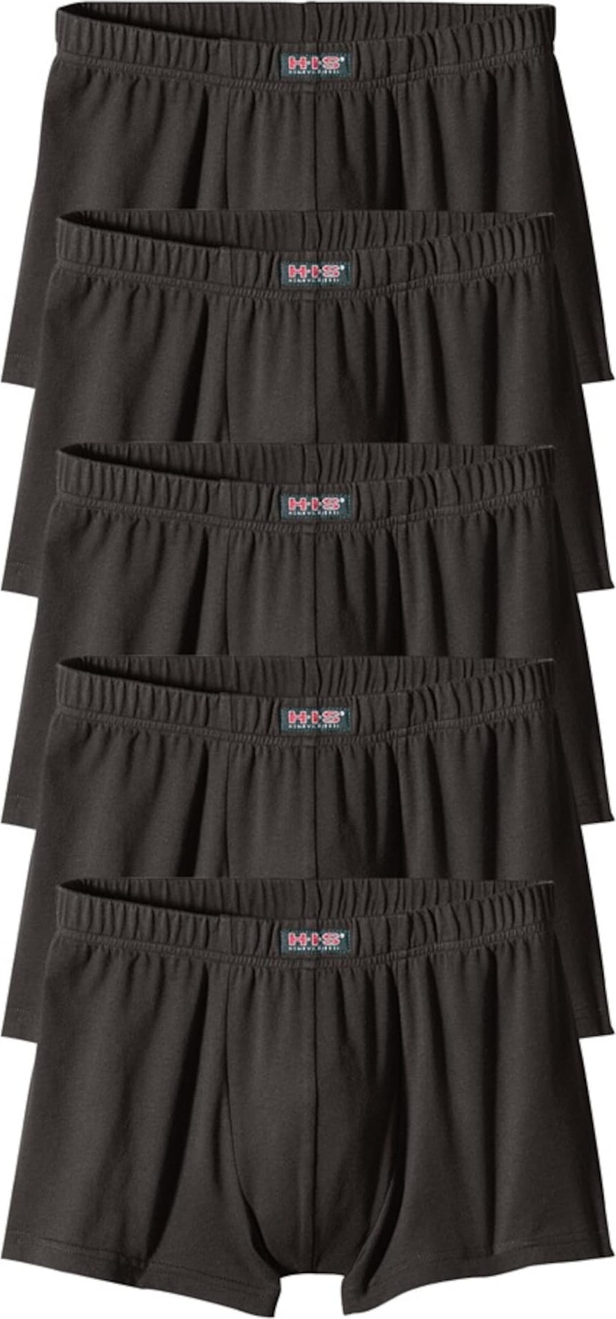 H.I.S Boxerky černá