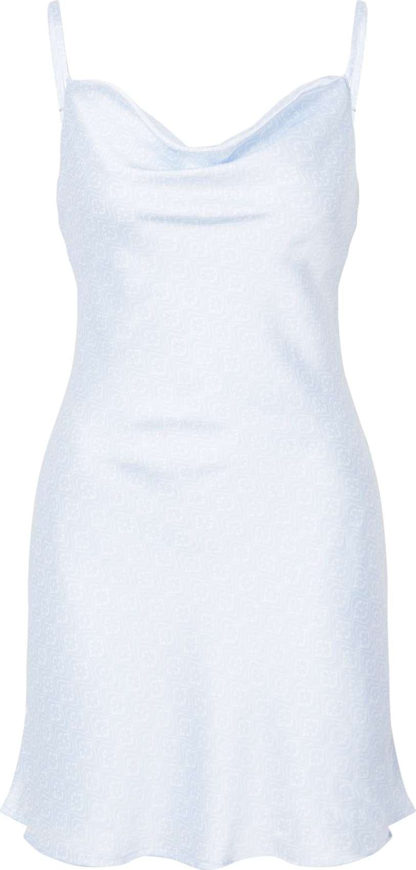 HOLLISTER Šaty světlemodrá / bílá