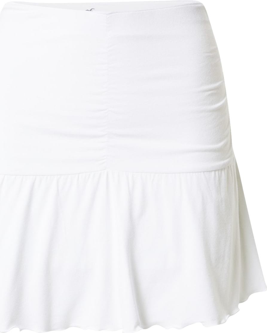 HOLLISTER Sukně bílá