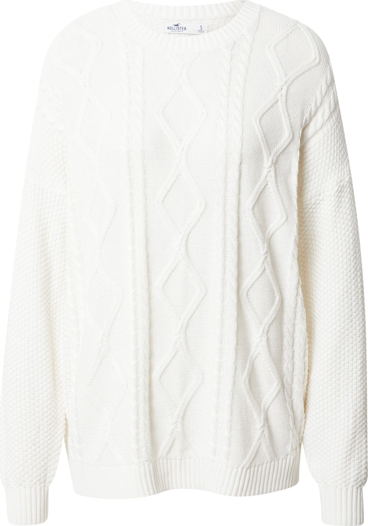 HOLLISTER Svetr krémová
