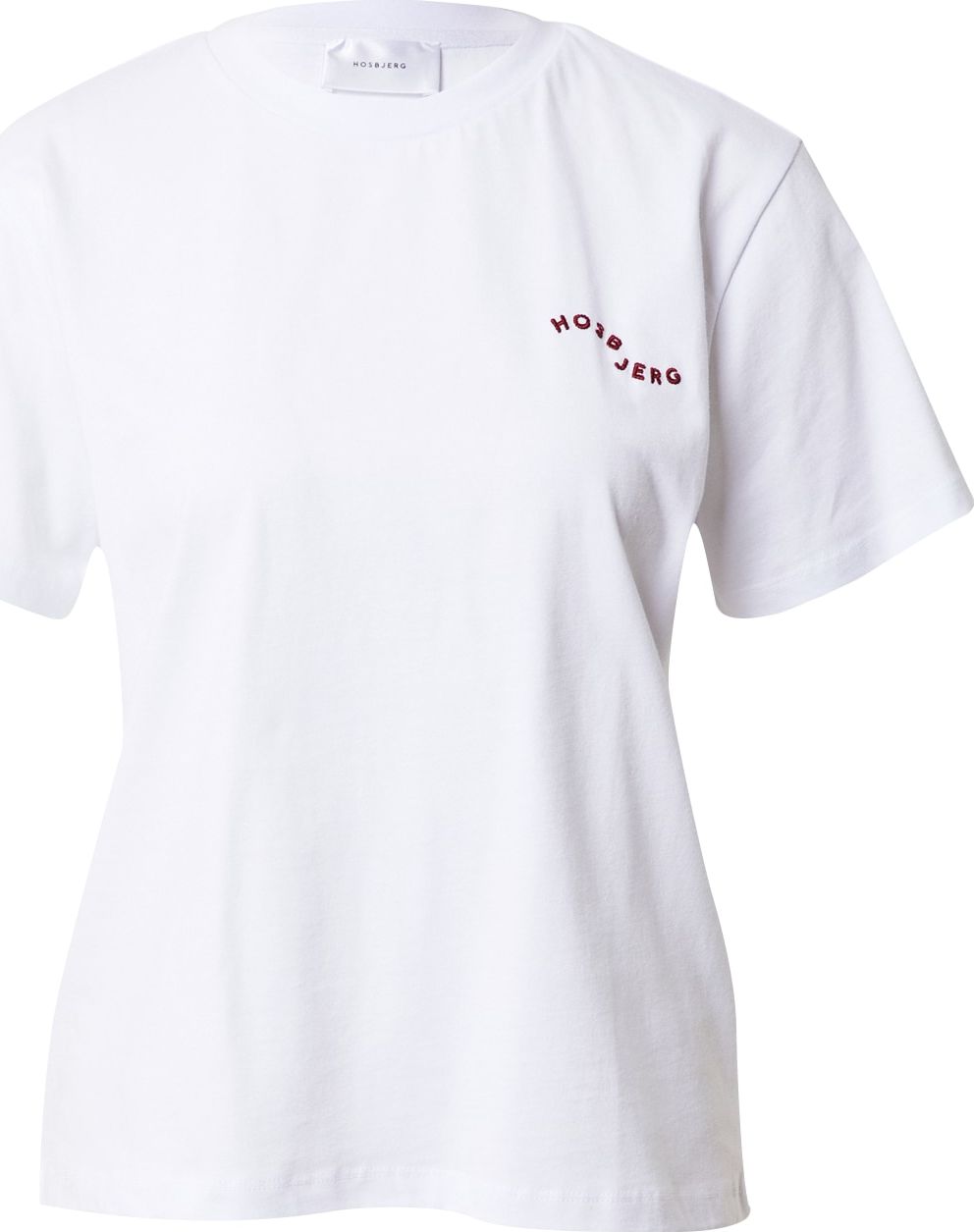 Hosbjerg Tričko 'Hazle' tmavě červená / bílá