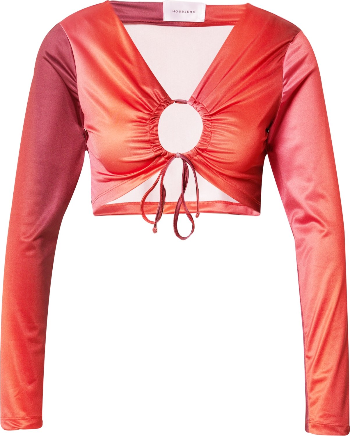 Hosbjerg Tričko 'Hosana Asta' oranžová / tmavě růžová