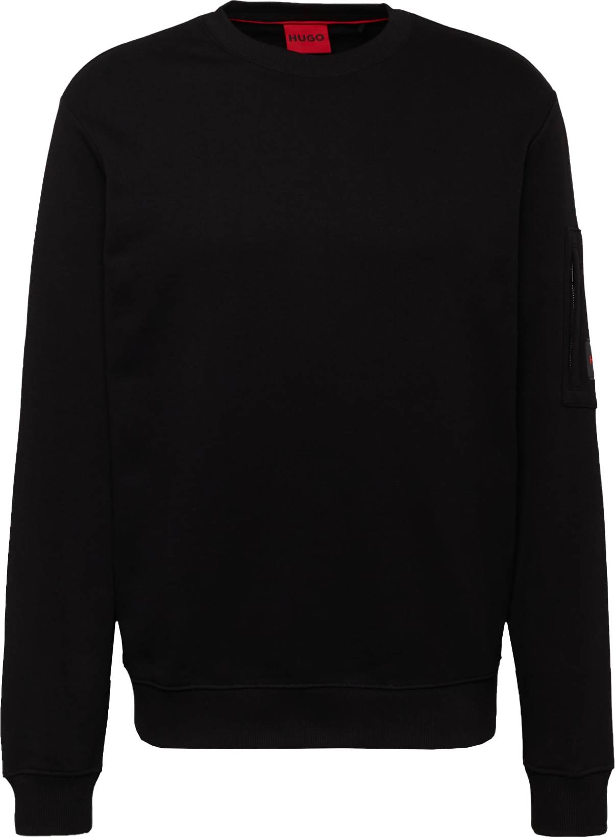 HUGO Mikina 'Darogol' červená / černá