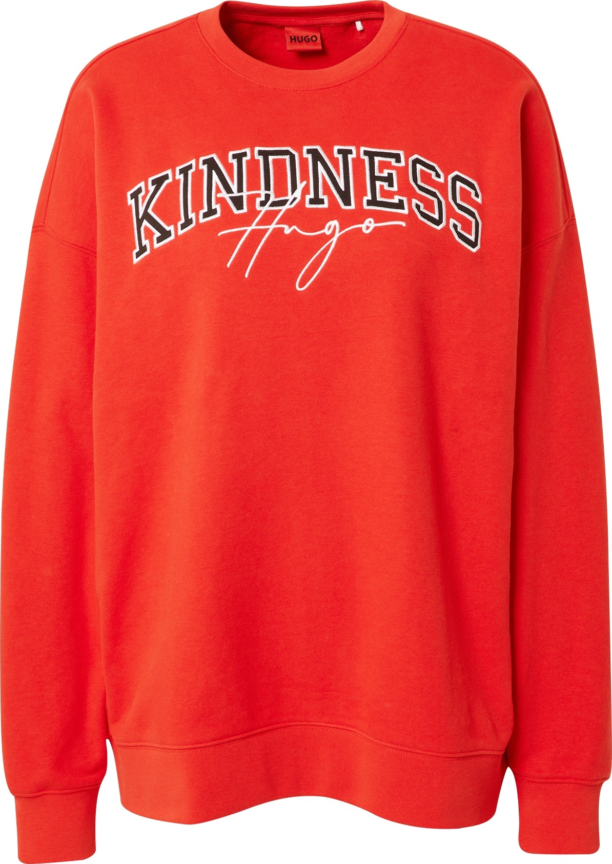 HUGO Mikina 'Doccia' červená / černá / bílá